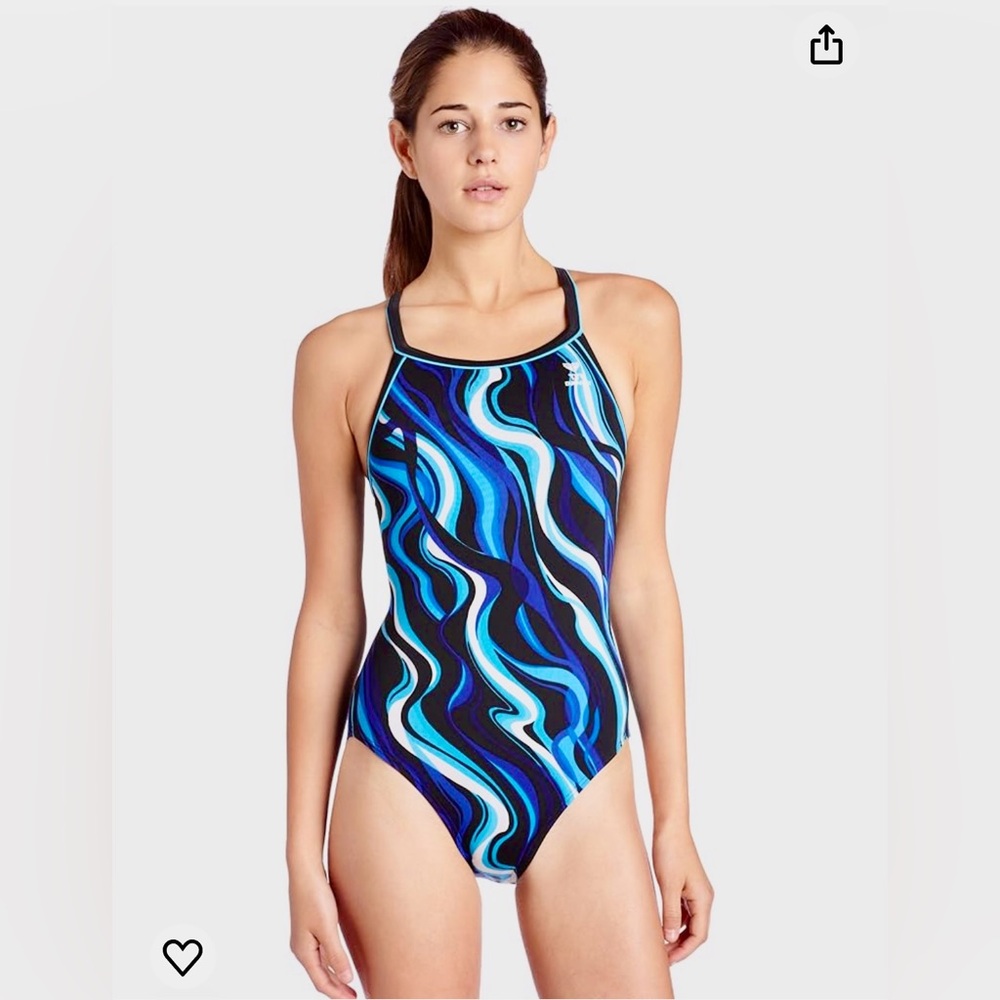 TYR Women's Durafast Elite Diamondfit Swimsuit - Size 36 (L)